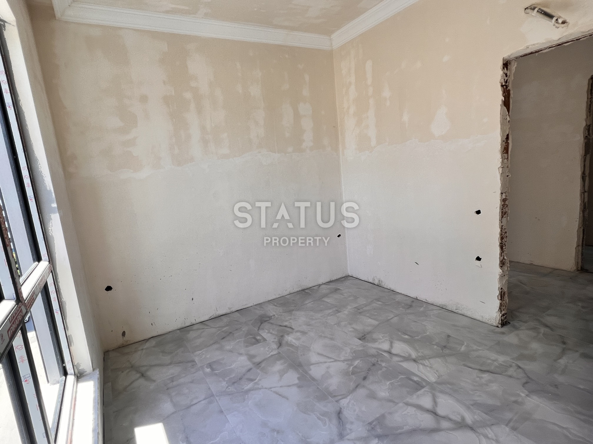 Двухкомнатная квартира на этапе пред сдаче в 400м от моря в Махмутларе. 60м2 фото 25