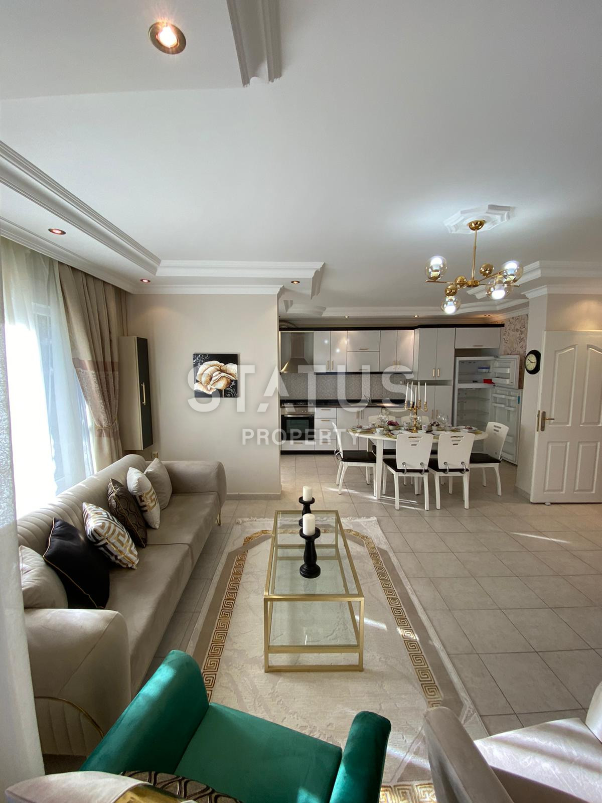 Апартаменты 2+1 в 200м от моря в районе Оба, 115м2 фото 2