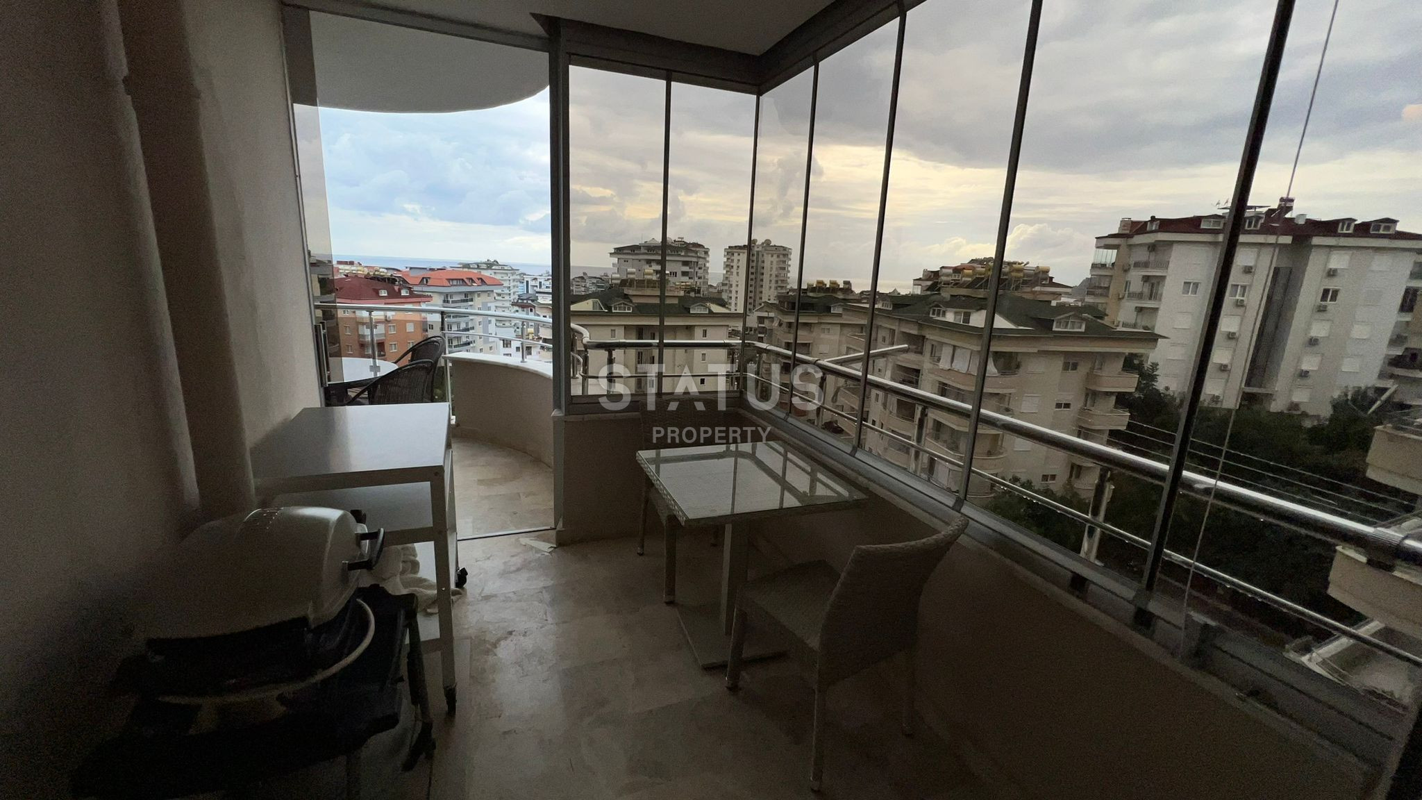 Design apartment 2+1 with stunning views of the city and the sea in the Cikcilli area, 110 m2 фото 12