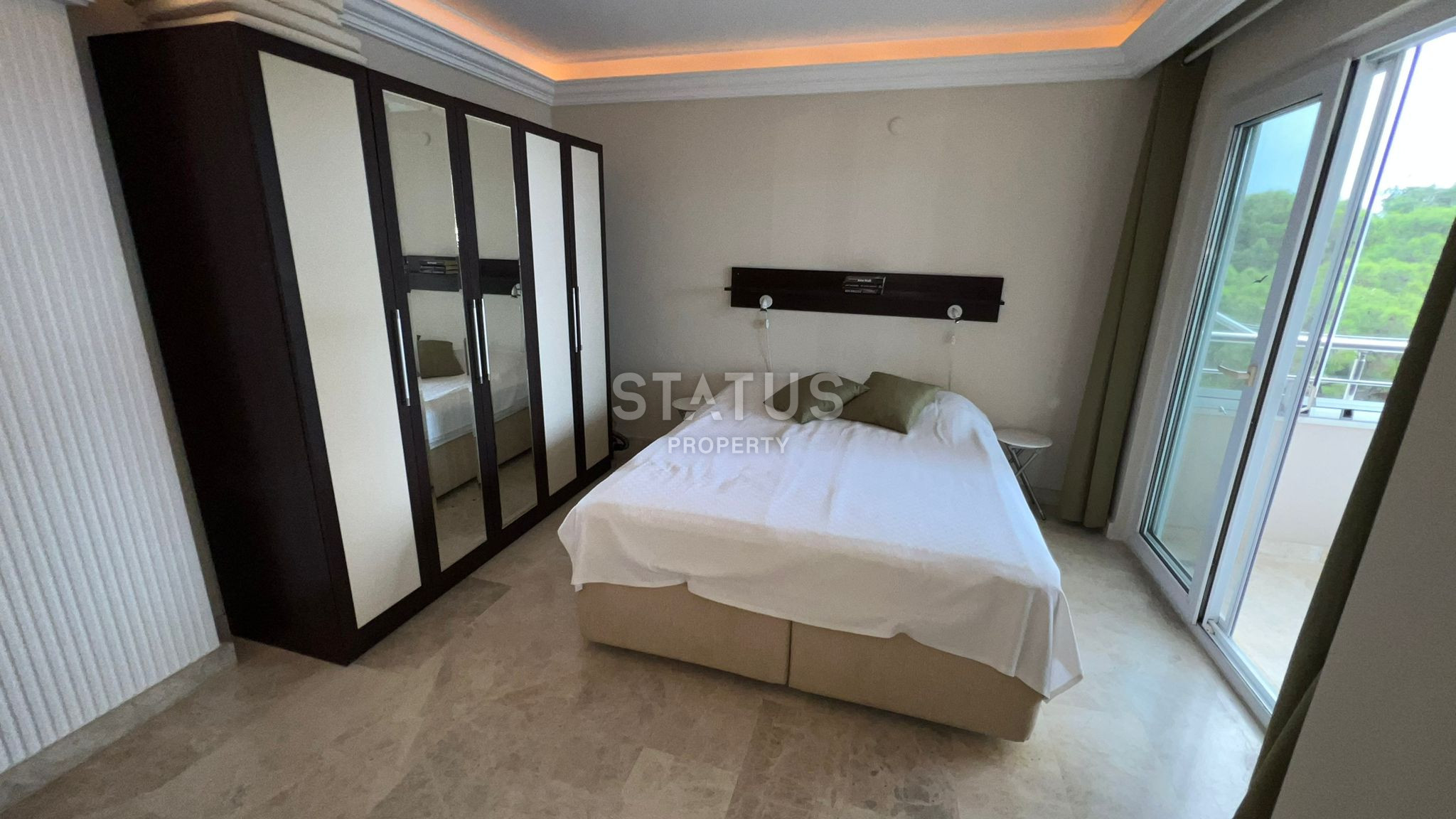 Design apartment 2+1 with stunning views of the city and the sea in the Cikcilli area, 110 m2 фото 16