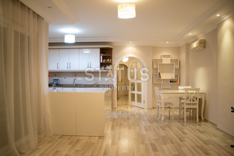 Светлые уютные апартаменты 2+1 в ОБА 250м от моря, 100м2 фото 1