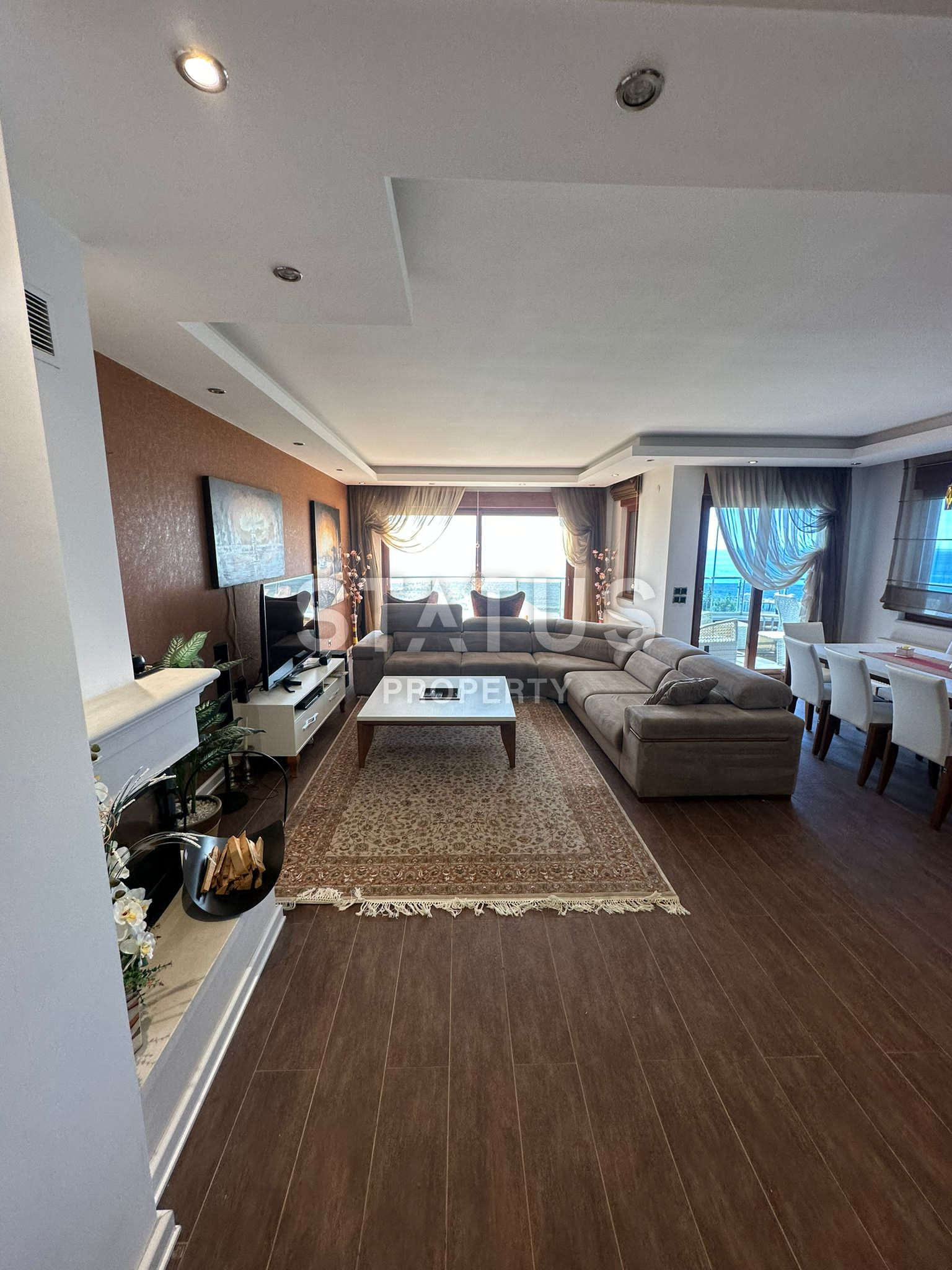 Модный дуплекс с джакузи 4+1 в районе Оба, 160 м2 фото 2
