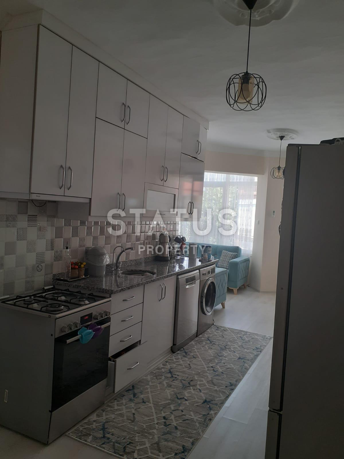 Трехкомнатная квартира в районе Оба, 90м2 фото 6