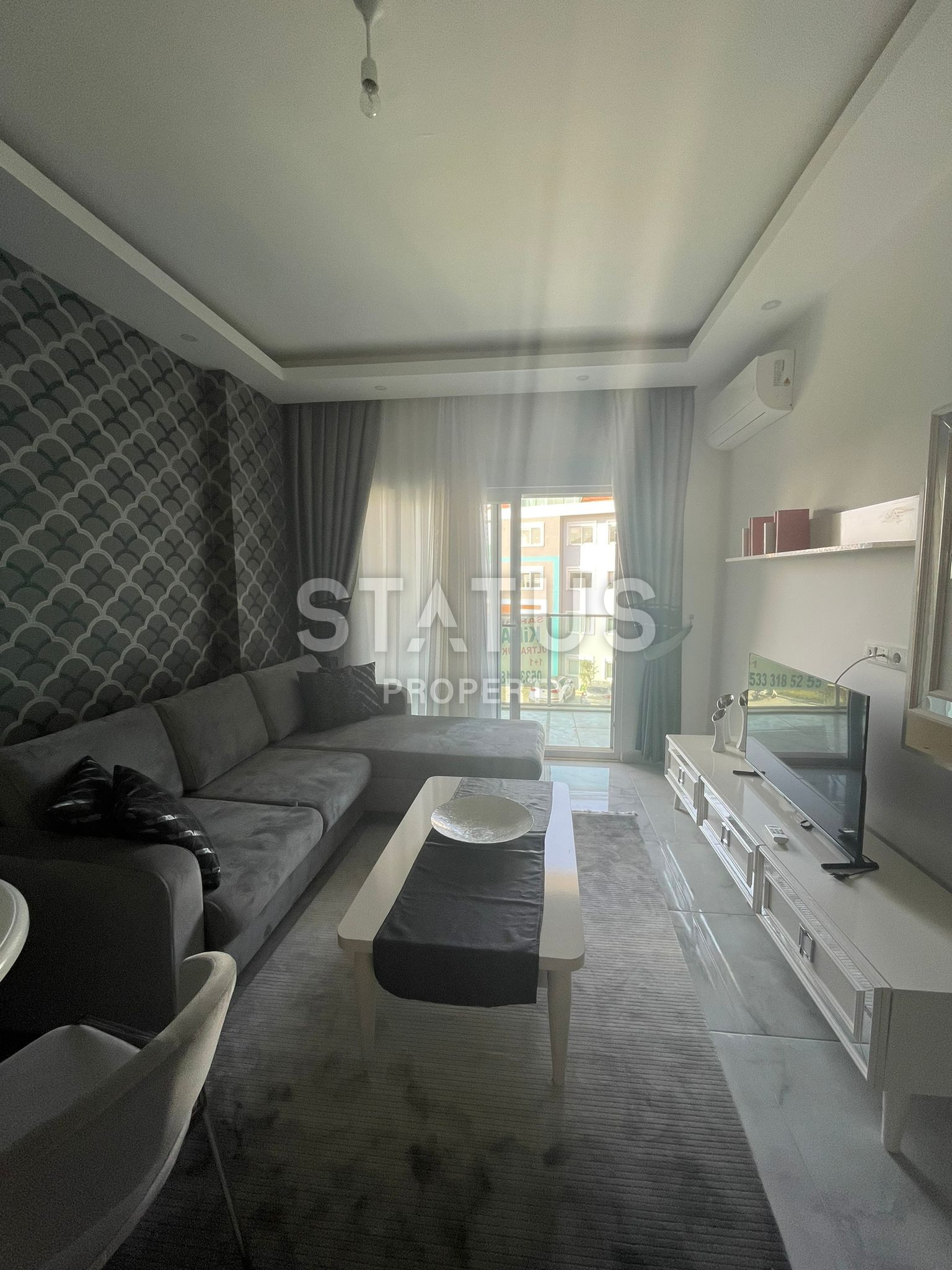 New furnished apartments 1+1 in the Upper Oba area. 60m2 фото 10
