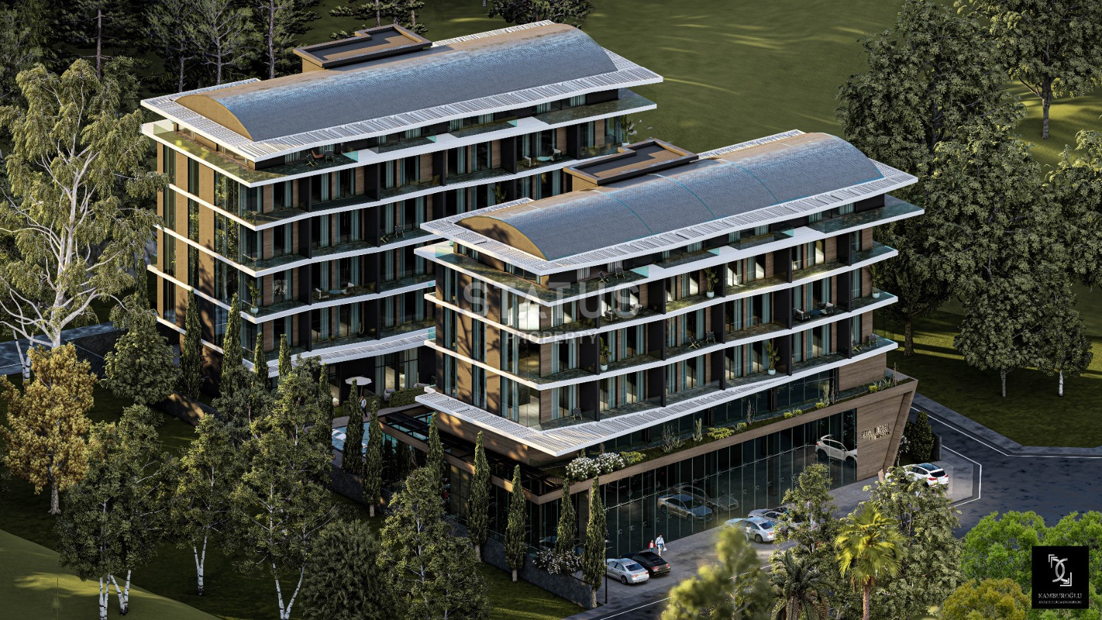 Два современных комплекса премиум класса в центре Аланьи. 67-212м2. фото 4