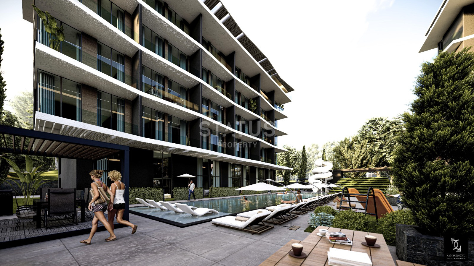 Два современных комплекса премиум класса в центре Аланьи. 67-212м2. фото 7