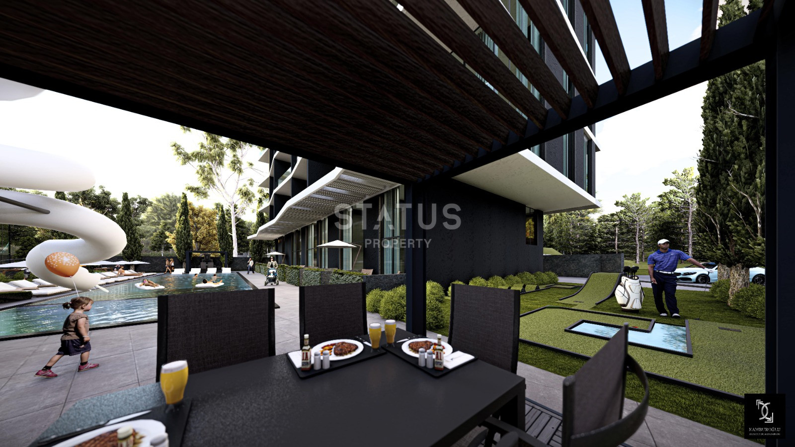 Два современных комплекса премиум класса в центре Аланьи. 67-212м2. фото 9