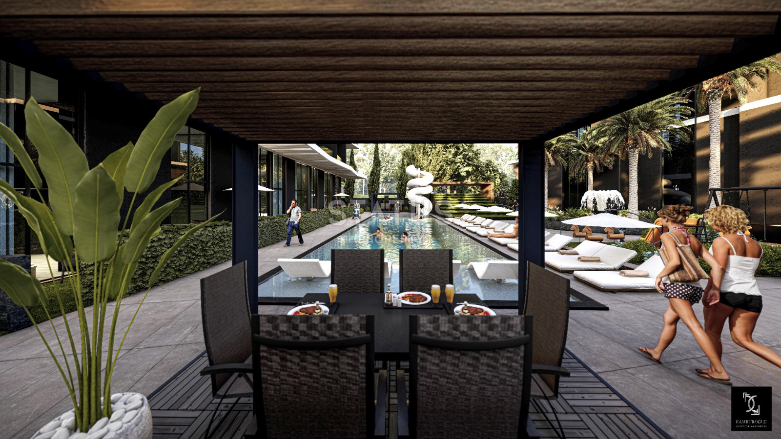 Два современных комплекса премиум класса в центре Аланьи. 67-212м2. фото 10