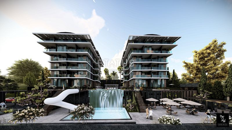 Два современных комплекса премиум класса в центре Аланьи. 67-212м2. фото 2