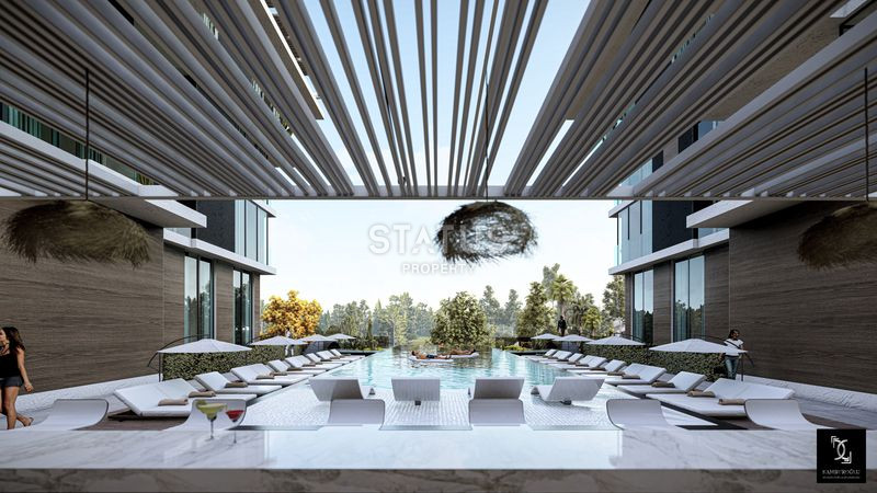 Два современных комплекса премиум класса в центре Аланьи. 67-212м2. фото 11