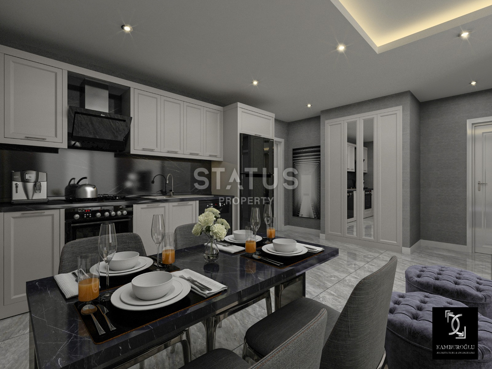 Два современных комплекса премиум класса в центре Аланьи. 67-212м2. фото 16