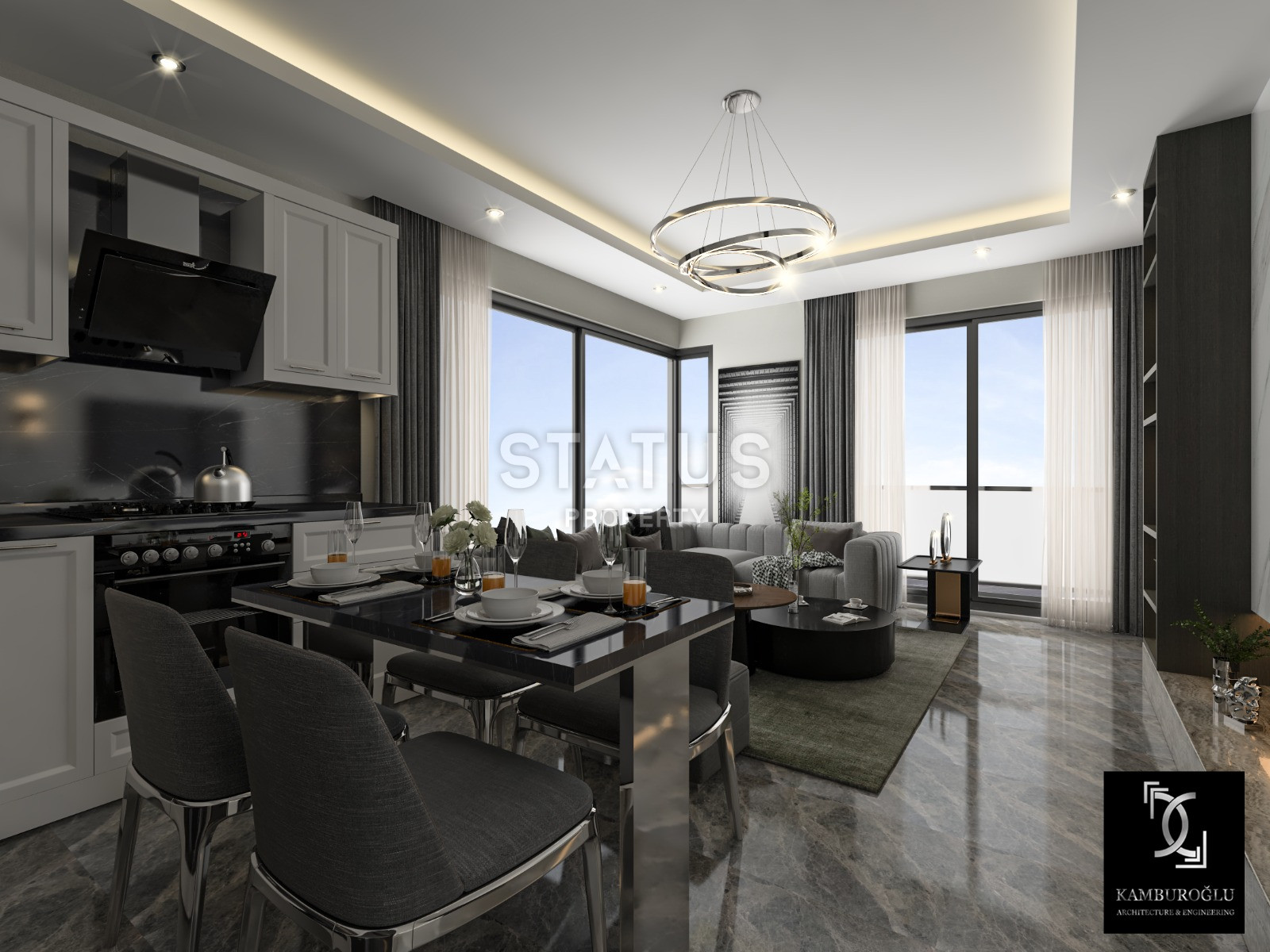 Два современных комплекса премиум класса в центре Аланьи. 67-212м2. фото 18