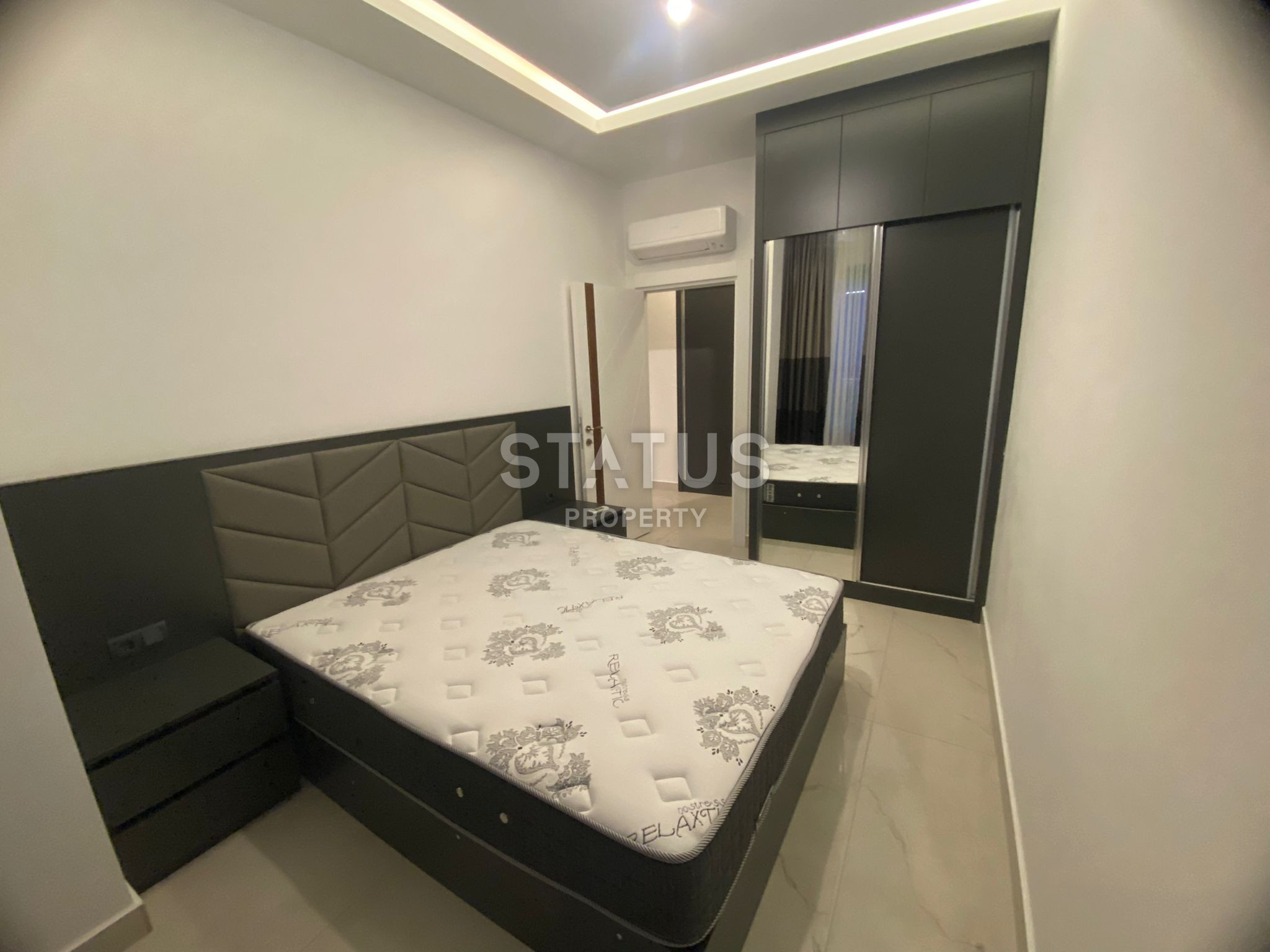 Двухкомнатная квартира в 200м от моря в бутик комплексе в Каргыджаке. 59м2 фото 4