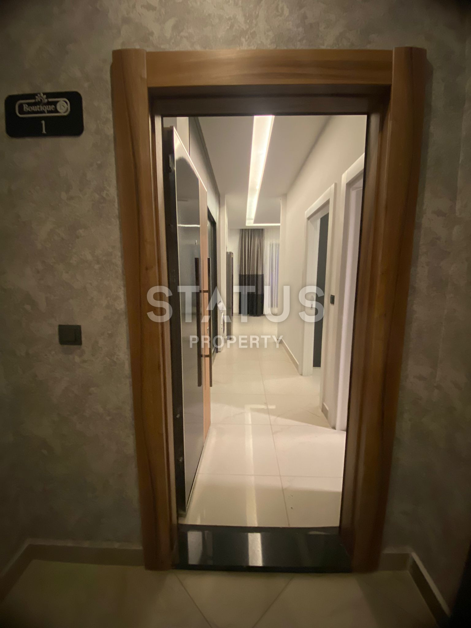 Двухкомнатная квартира в 200м от моря в бутик комплексе в Каргыджаке. 59м2 фото 7