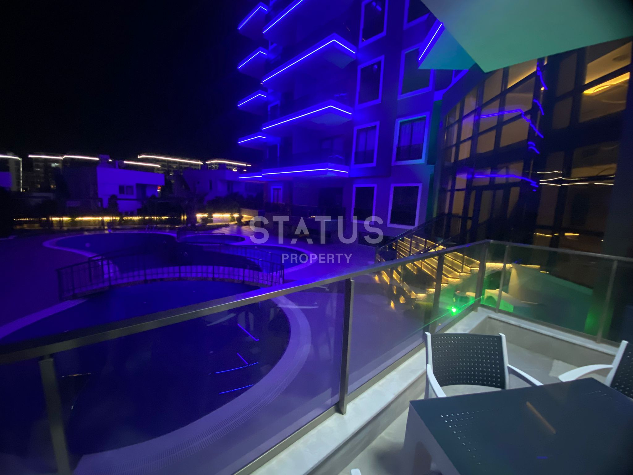 Двухкомнатная квартира в 200м от моря в бутик комплексе в Каргыджаке. 59м2 фото 8