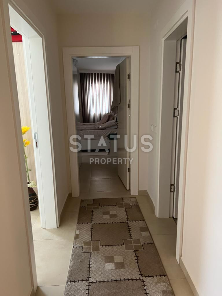 Spacious furnished three-room apartment with sea view in Cikcili.120m2 фото 7