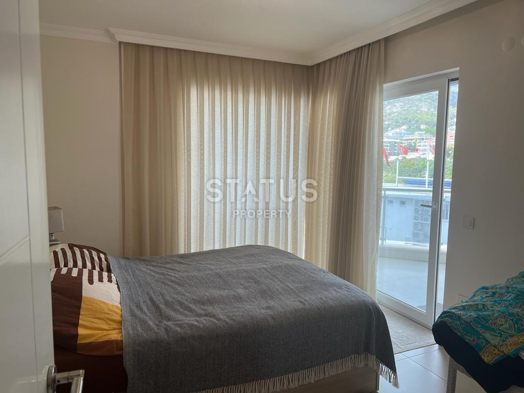 Spacious furnished three-room apartment with sea view in Cikcili.120m2 фото 9