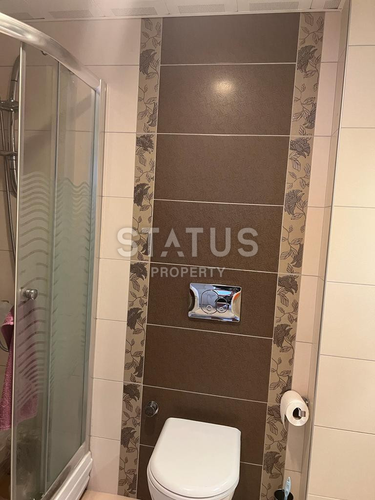 Spacious furnished three-room apartment with sea view in Cikcili.120m2 фото 11