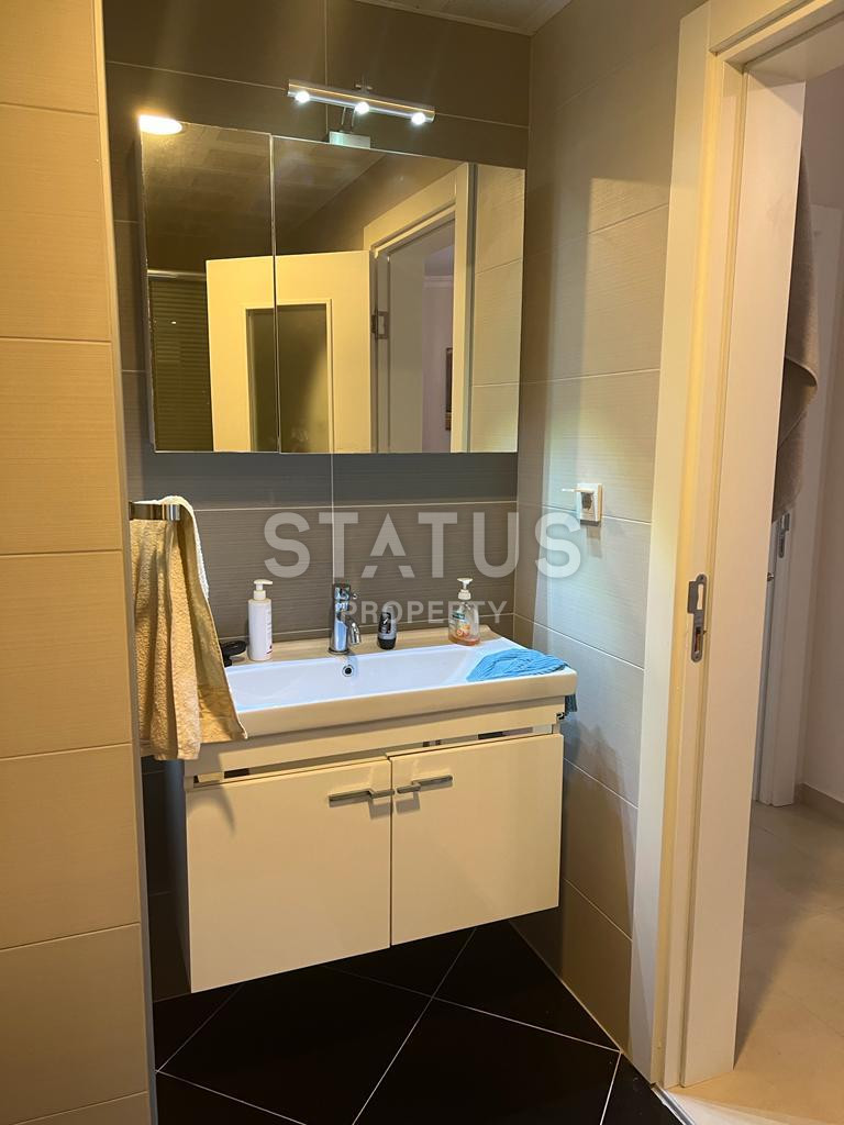 Spacious furnished three-room apartment with sea view in Cikcili.120m2 фото 15