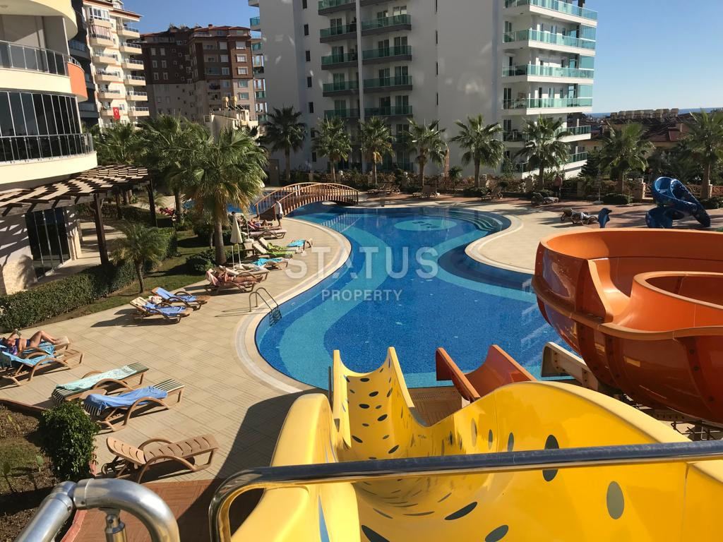 Spacious furnished three-room apartment with sea view in Cikcili.120m2 фото 18