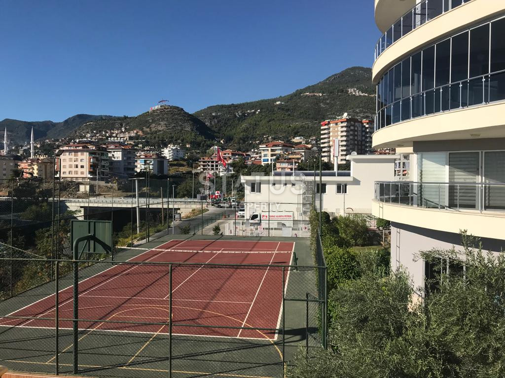 Spacious furnished three-room apartment with sea view in Cikcili.120m2 фото 24