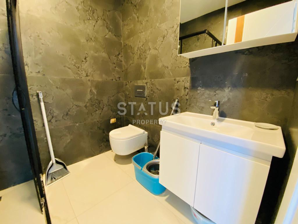 Three-room furnished apartment 200m from the sea in a boutique complex in Kargicak. 85m2 фото 6