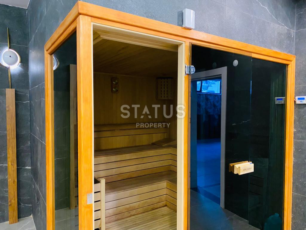 Three-room furnished apartment 200m from the sea in a boutique complex in Kargicak. 85m2 фото 15