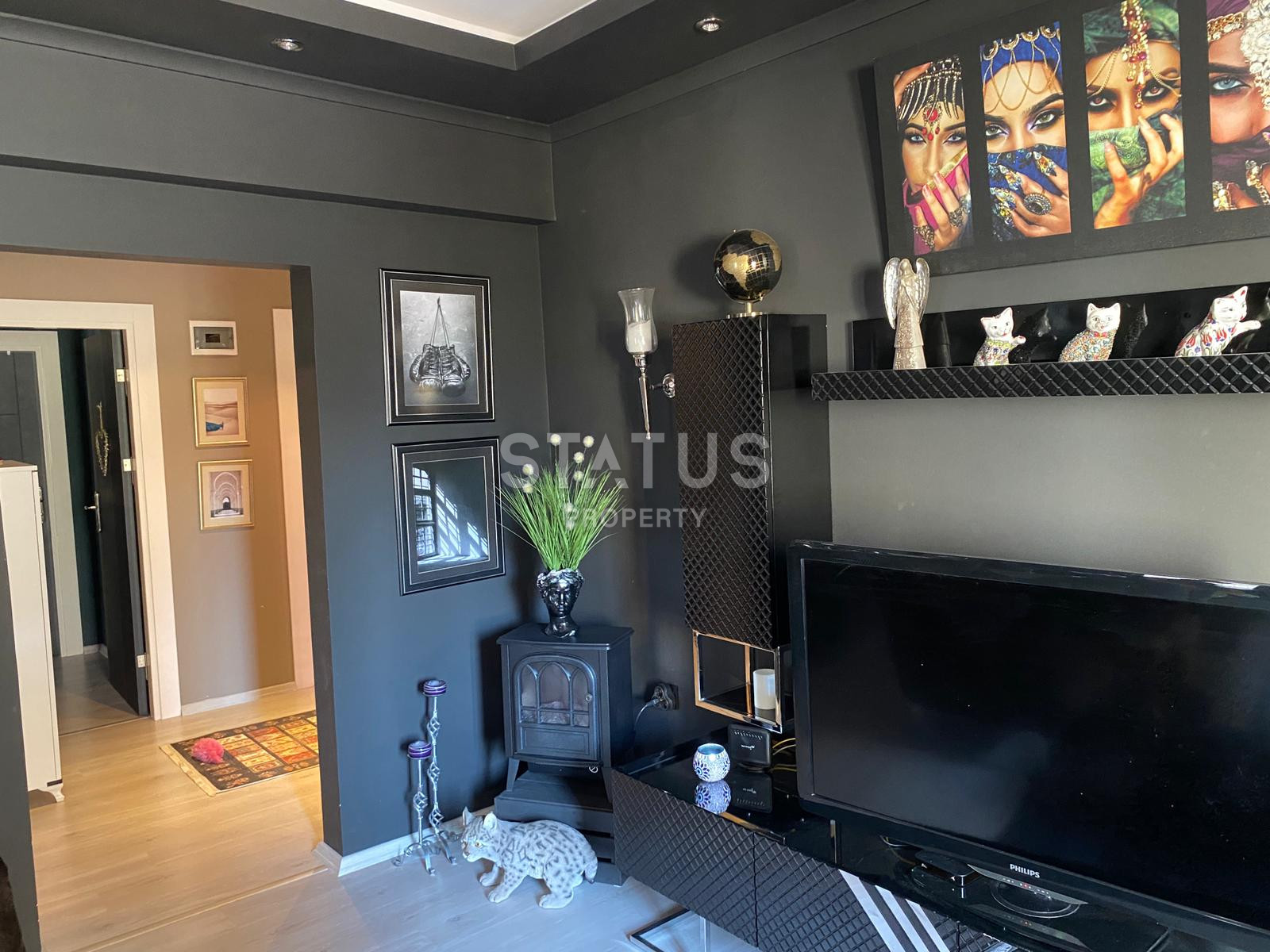 Stylized three-room furnished apartment in Oba, 150 m2 фото 19