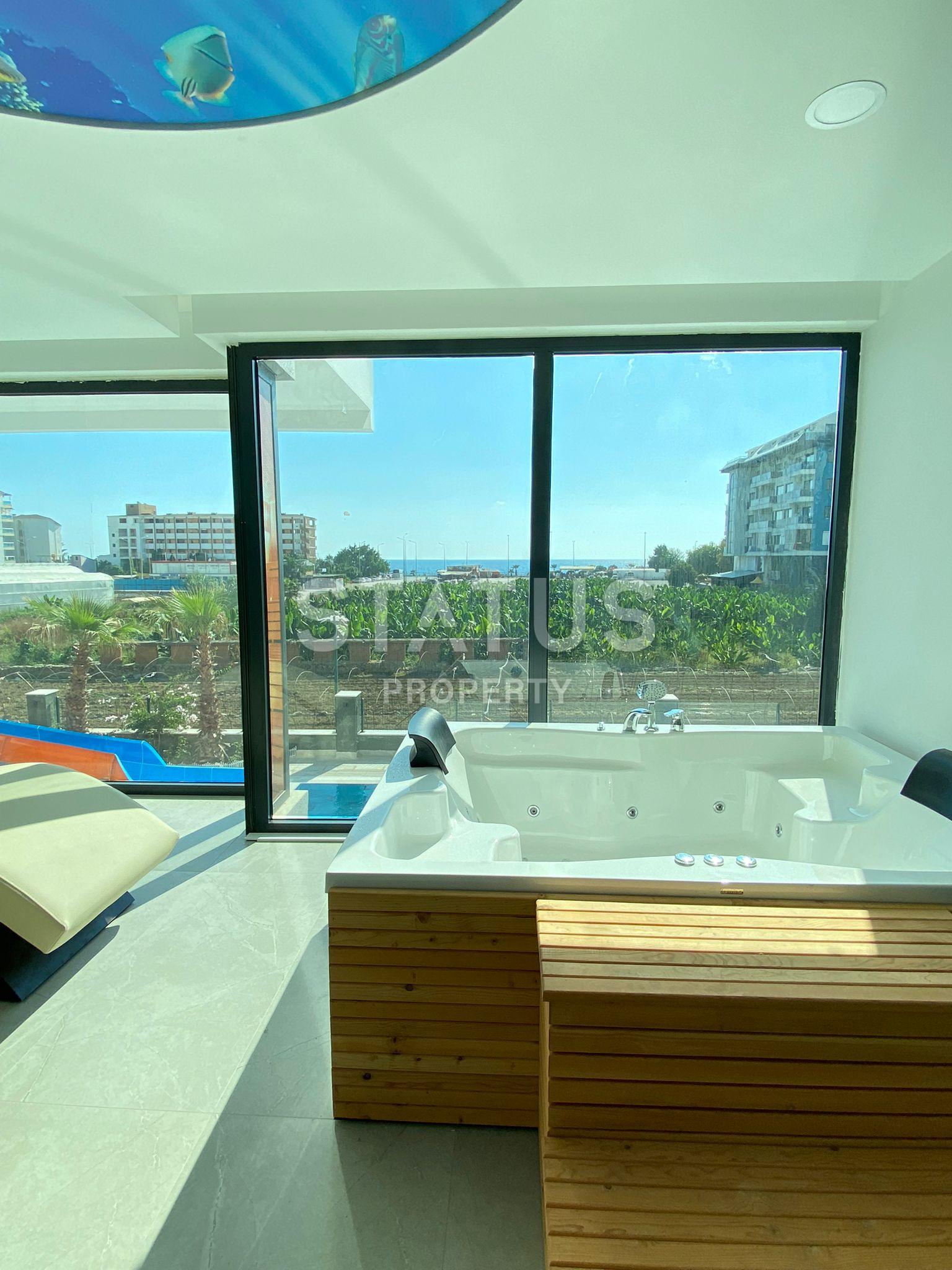 Трёхкомнатная квартира с видом на море в районе Махмутлар. 120м2 фото 15