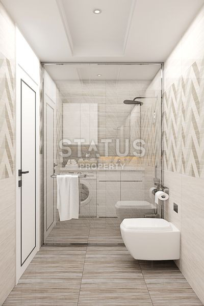 Modern project in the center of Demirtas area with sea view.52-118m2 фото 5