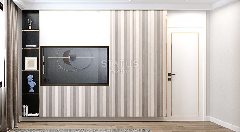 Modern project in the center of Demirtas area with sea view.52-118m2 фото 14