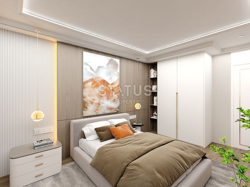 Modern project in the center of Demirtas area with sea view.52-118m2 фото 17