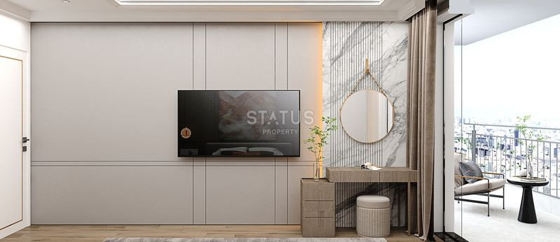 Modern project in the center of Demirtas area with sea view.52-118m2 фото 19