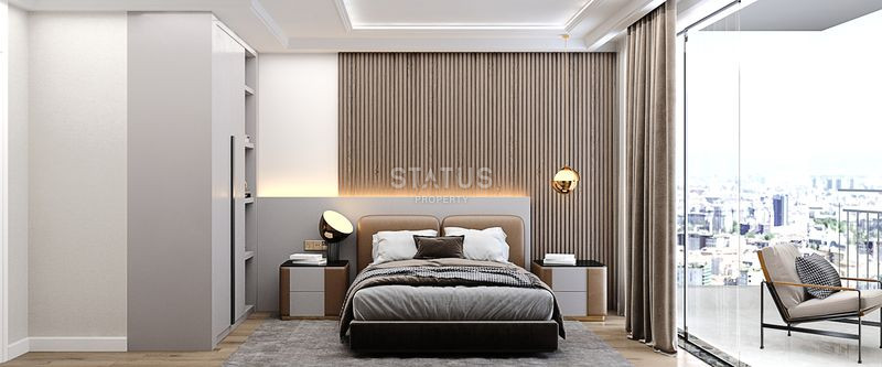 Modern project in the center of Demirtas area with sea view.52-118m2 фото 20