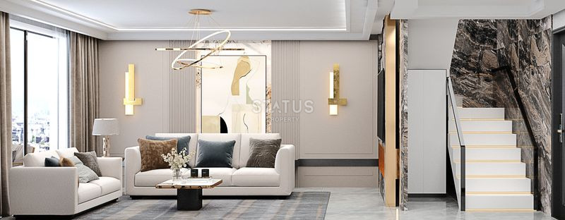 Modern project in the center of Demirtas area with sea view.52-118m2 фото 28