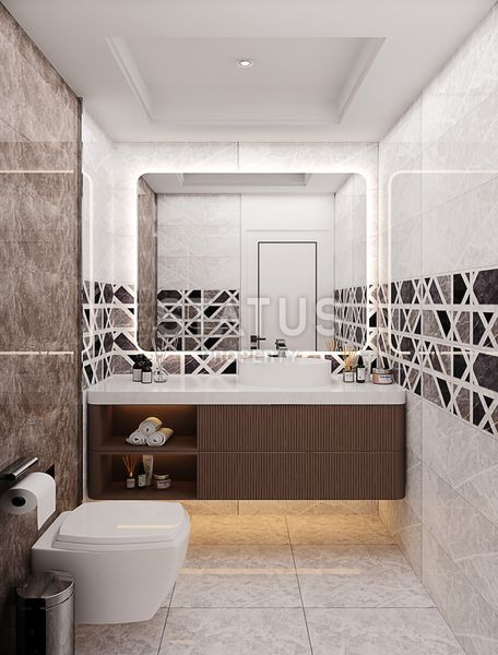 Modern project in the center of Demirtas area with sea view.52-118m2 фото 29