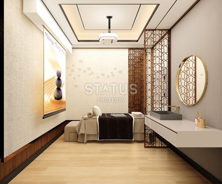 Modern project in the center of Demirtas area with sea view.52-118m2 фото 37