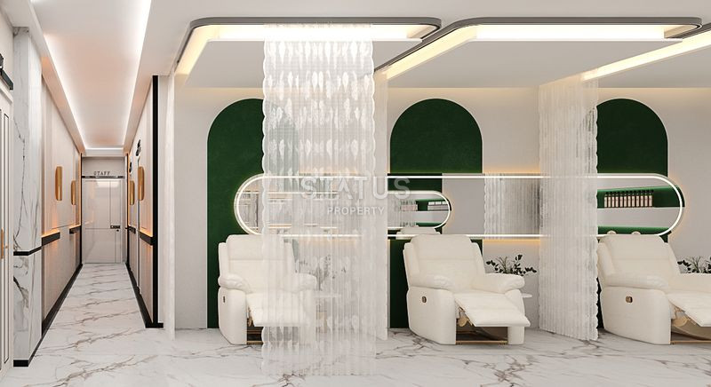 Modern project in the center of Demirtas area with sea view.52-118m2 фото 40