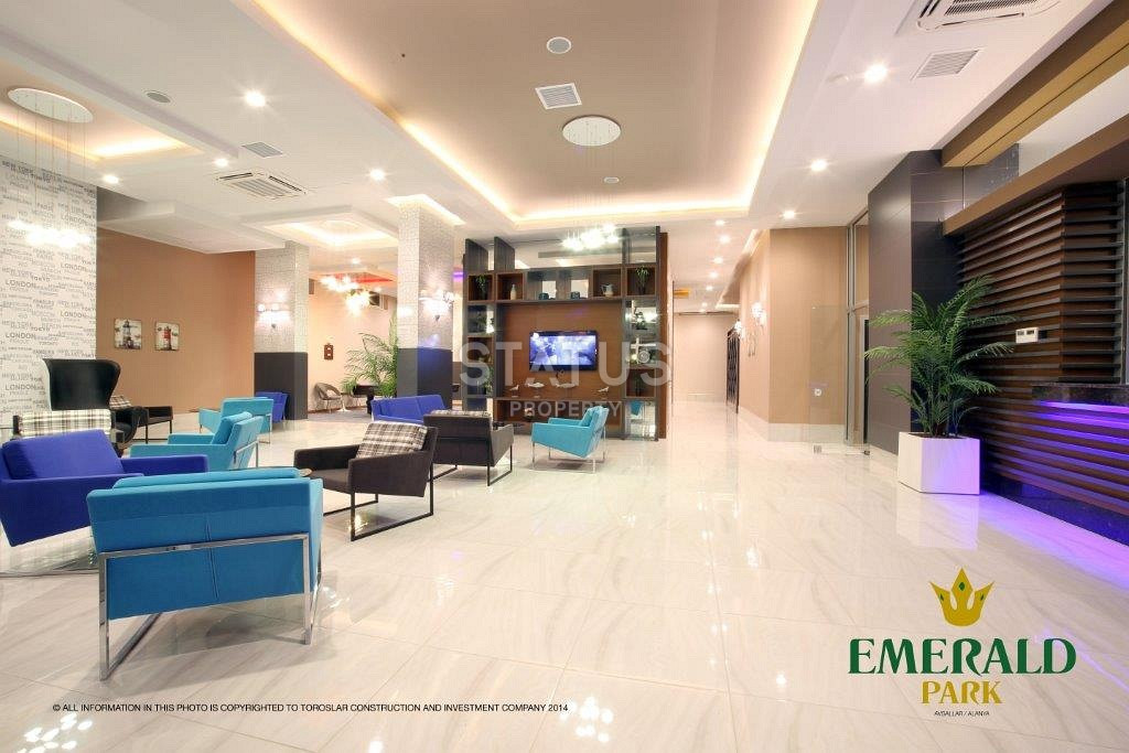 Просторная студия в роскошном комплексе в Авсалларе.  36м2 фото 30