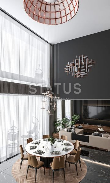 Виллы VIP уровня в панорамной части Алании, районе ТЕПЕ. 432,3 – 608,3м2 фото 3