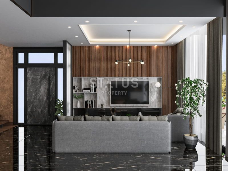 Виллы VIP уровня в панорамной части Алании, районе ТЕПЕ. 432,3 – 608,3м2 фото 8