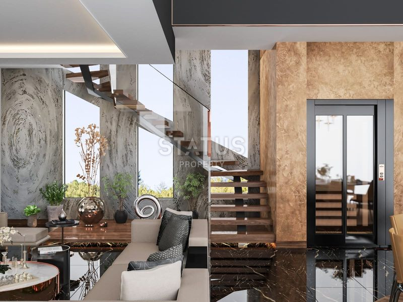 Виллы VIP уровня в панорамной части Алании, районе ТЕПЕ. 432,3 – 608,3м2 фото 10