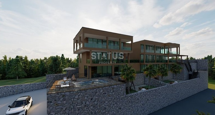 Виллы VIP уровня в панорамной части Алании, районе ТЕПЕ. 432,3 – 608,3м2 фото 13