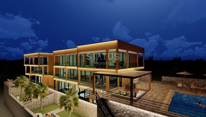 Виллы VIP уровня в панорамной части Алании, районе ТЕПЕ. 432,3 – 608,3м2 фото 14