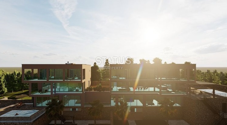 Виллы VIP уровня в панорамной части Алании, районе ТЕПЕ. 432,3 – 608,3м2 фото 15