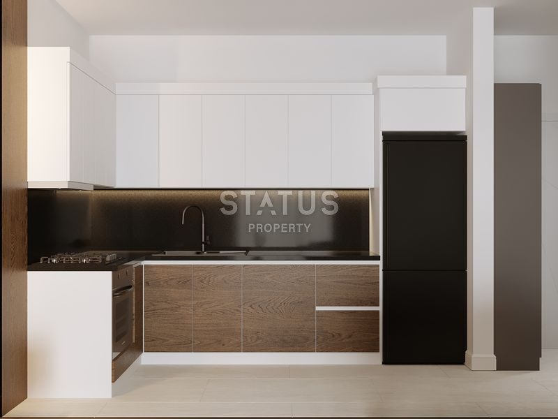 Новый инвестиционный проект вблизи моря в зелёном районе Демирташ. 70-168м2 фото 6