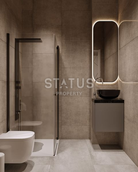 Новый инвестиционный проект вблизи моря в зелёном районе Демирташ. 70-168м2 фото 9