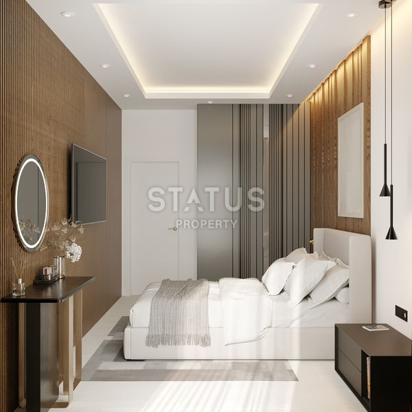 Новый инвестиционный проект вблизи моря в зелёном районе Демирташ. 70-168м2 фото 11