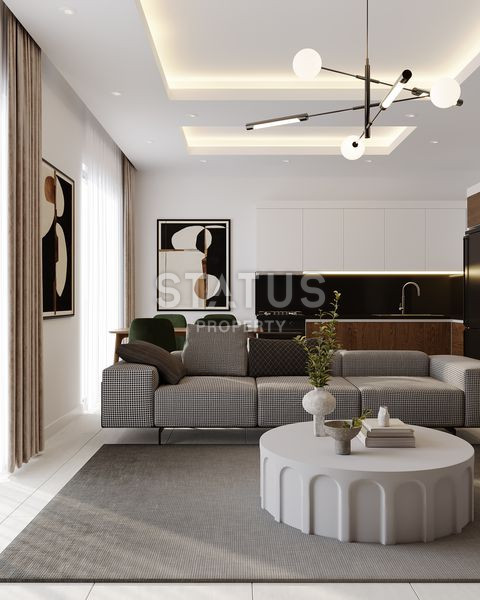 Новый инвестиционный проект вблизи моря в зелёном районе Демирташ. 70-168м2 фото 13