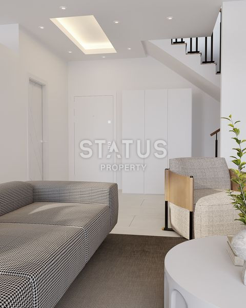 Новый инвестиционный проект вблизи моря в зелёном районе Демирташ. 70-168м2 фото 16